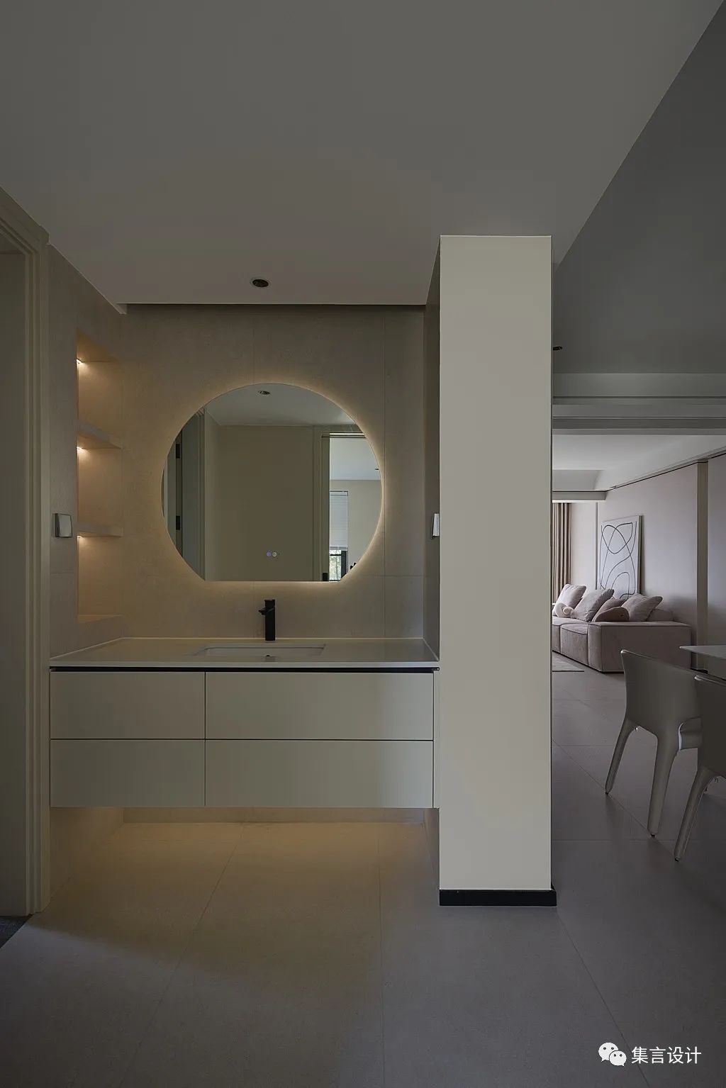 月色轻盈 · 静雅家居设计丨J·Y 设计-22