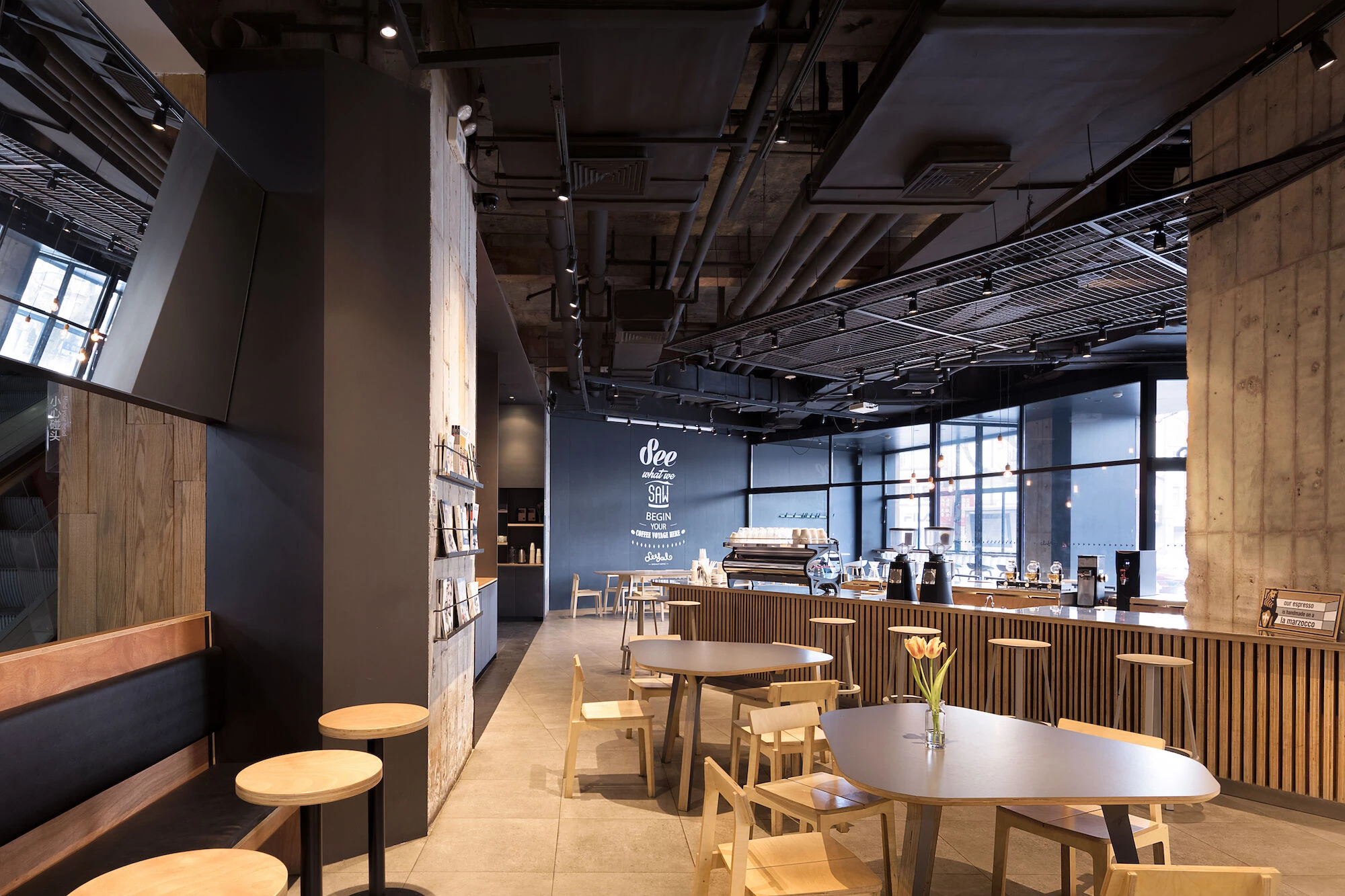 跷跷板咖啡淮海 755丨中国上海丨Nota Architects-32