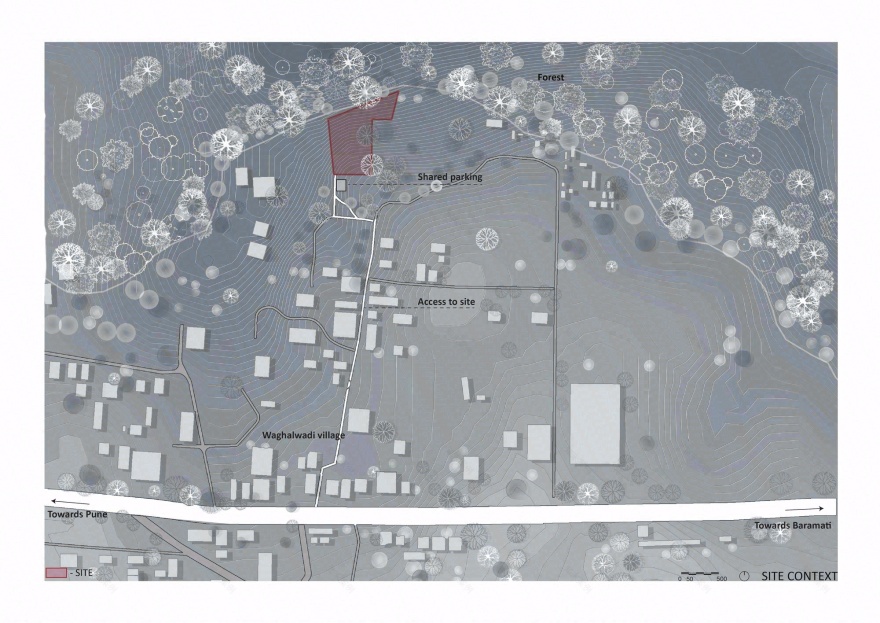 帕德维阳台屋丨印度丨PMA madhushala-47