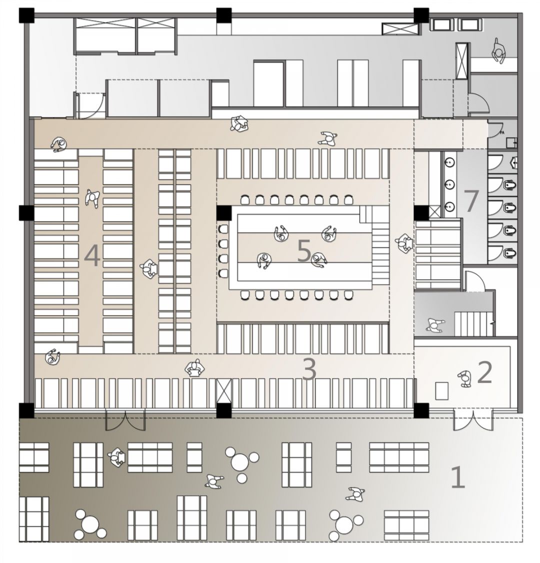 深圳木屋烧烤“恋上”空间设计 | 回归本源,恋上生活的不同阶段-42