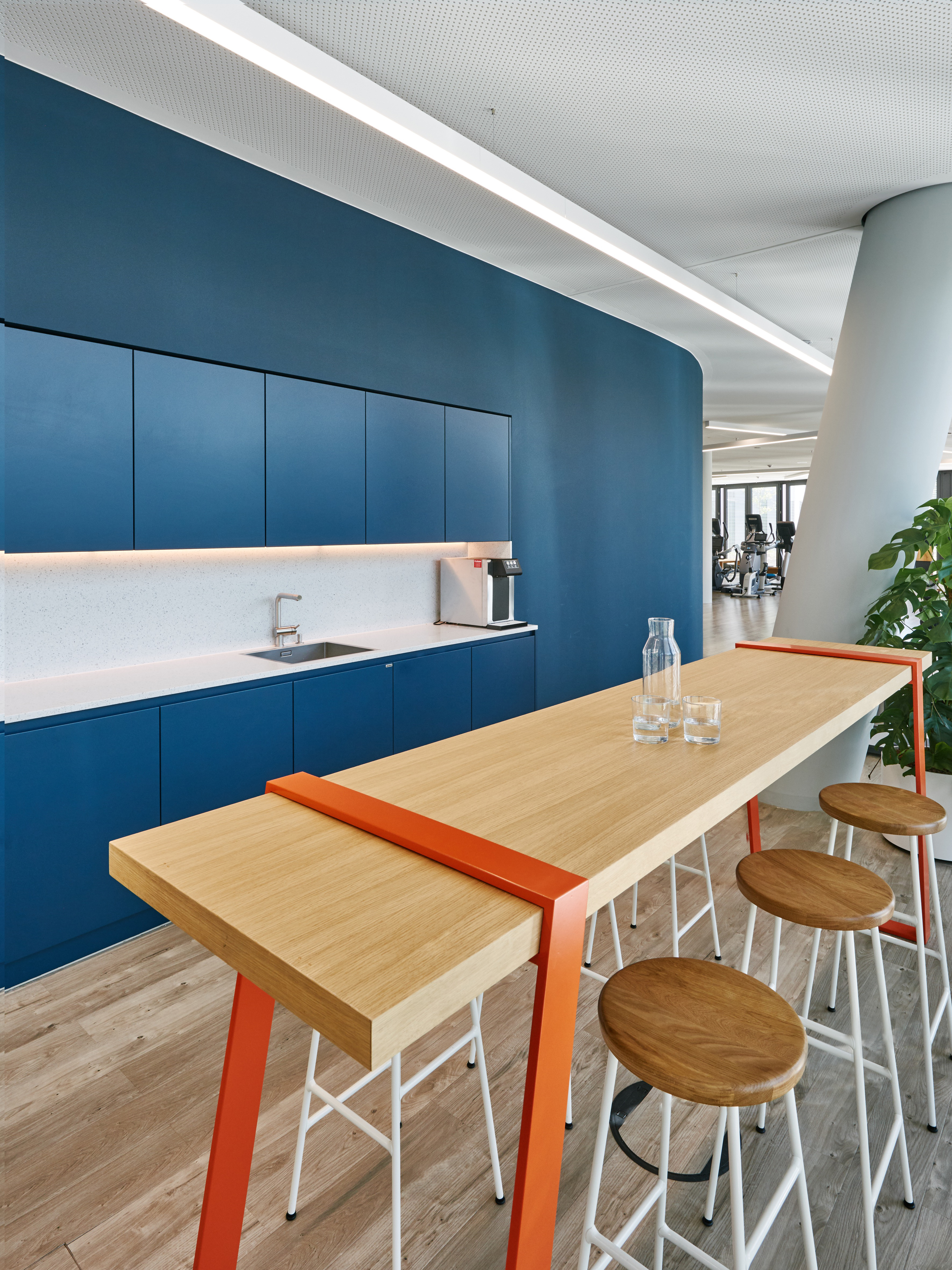 慕尼黑 eGym 办公室——绿色开放空间与高效工作环境的完美结合-14