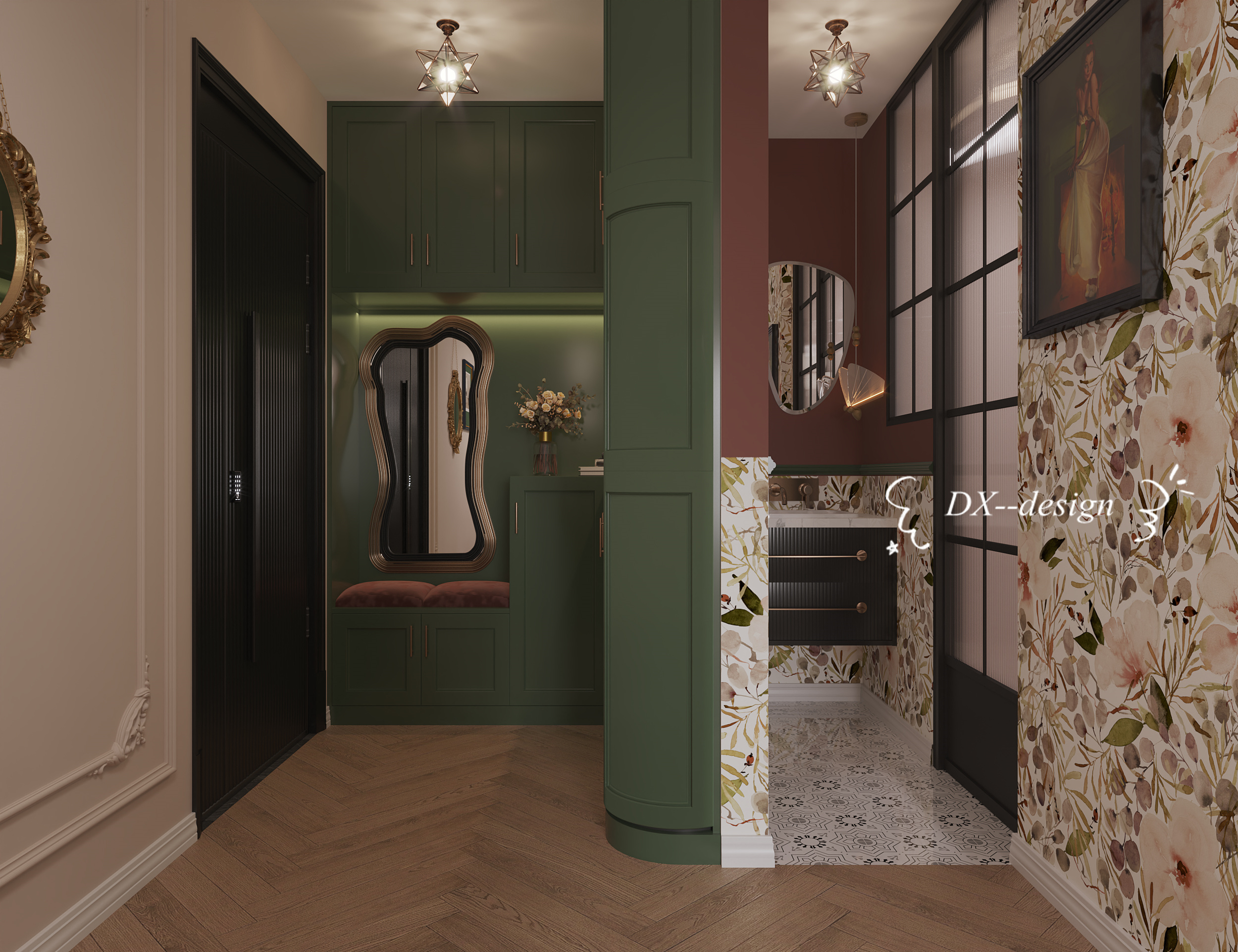 法式复古田园风家居设计丨原创作品-6