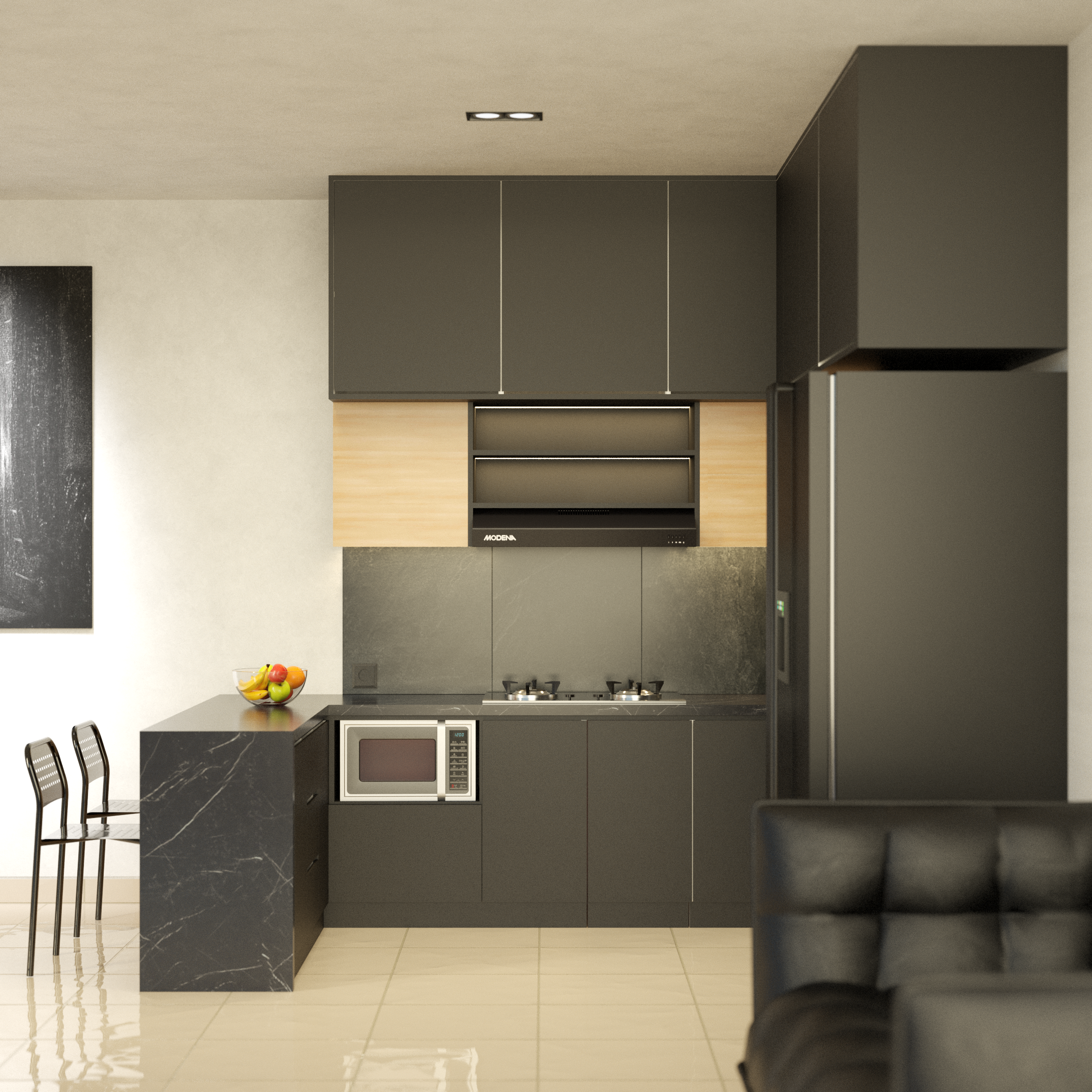 现代厨房套装 夫人·我丨印度-13