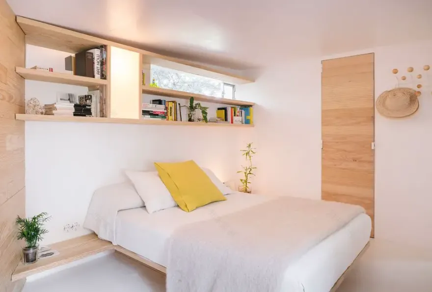 马德里 50m2 迷你之家 | 设计师巧妙运用镜子扩展空间-7