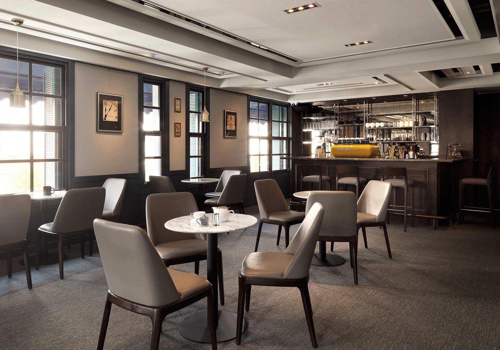 法式甜点餐厅  新澄设计  现代  餐饮  金属  实木  法式-18