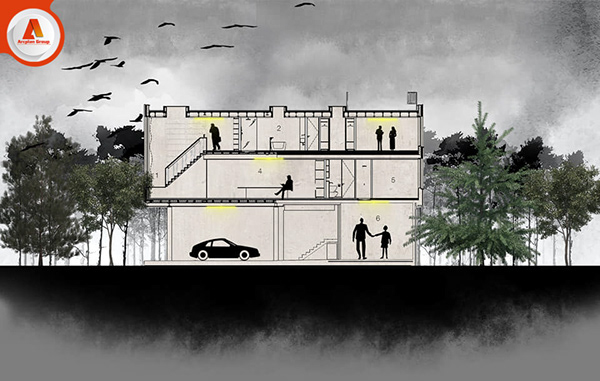 Architecture Photoshop ( Students Projects )-19