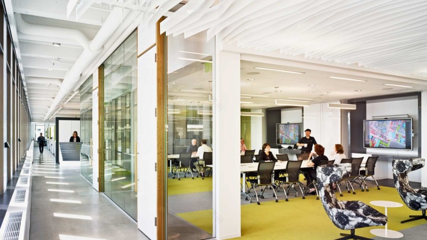 Gensler 打造绿色环保的协作办公空间-8