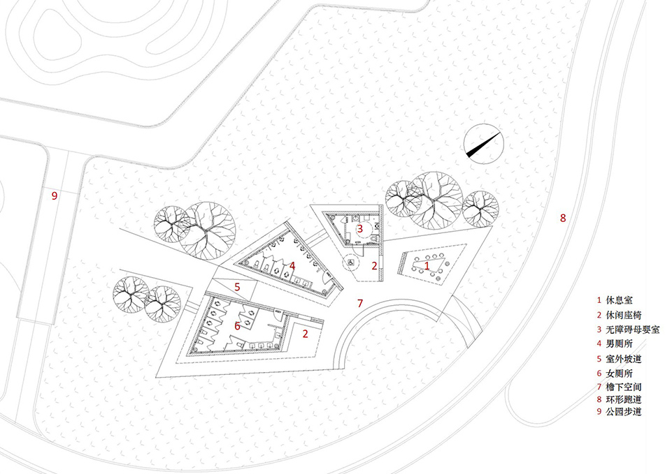 烟台天地广场公园驿站丨中国烟台丨上海大椽建筑设计事务所-41