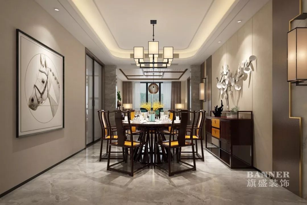 新中式风格融入健身元素，打造静谧宜居空间-56