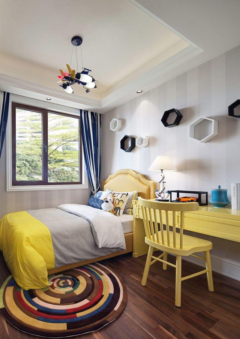 山西金域王府现代新古典小三居设计-63