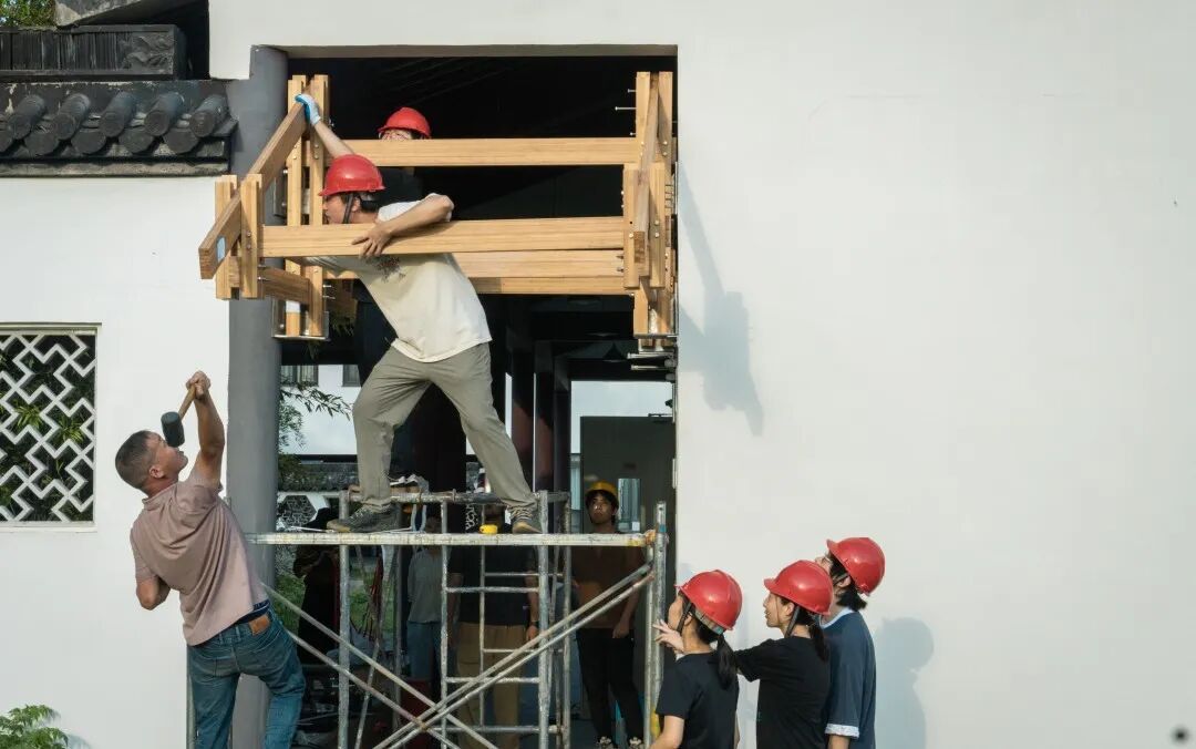 建城实践|2025年暑期工业竹搭建工作营浦口校区实验工坊自建活动成果展示-61