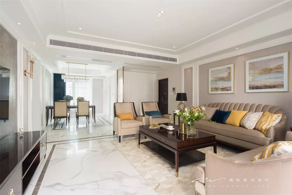 福田香域中央花园优雅美式空间-17