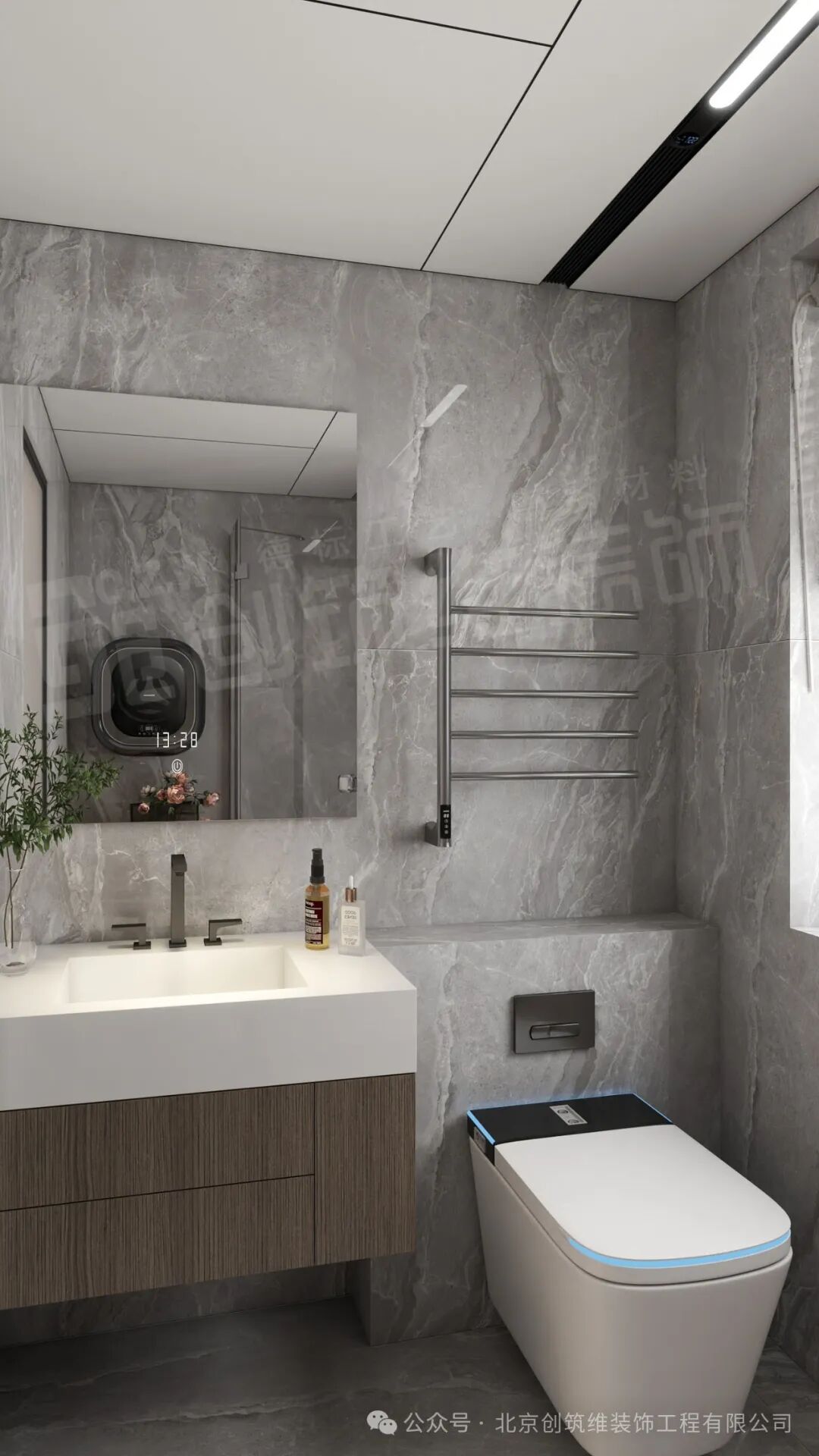 御东君临|145㎡4室2厅3卫1厨轻奢风装修案例-54