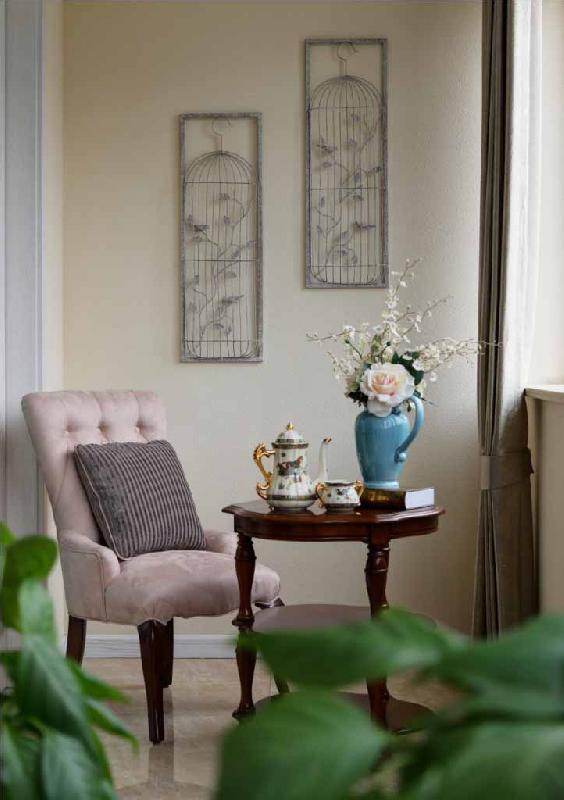 南京湖滨世纪花园老房翻新,美式新传统风格诗意栖居-22