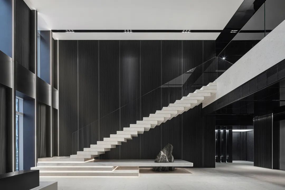 朗昇设计|深圳·太子湾T5栋办公楼：能量空间的秩序美学-15