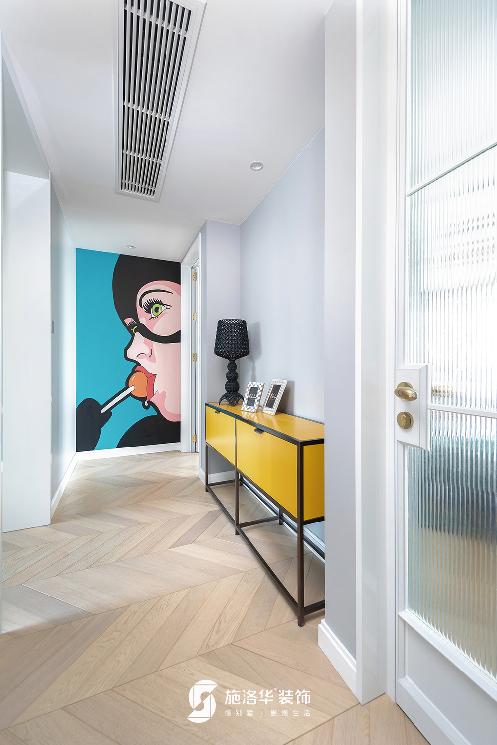 施洛华设计 | 百看不厌的北欧美宅，抚慰人心的一抹经典蓝-7