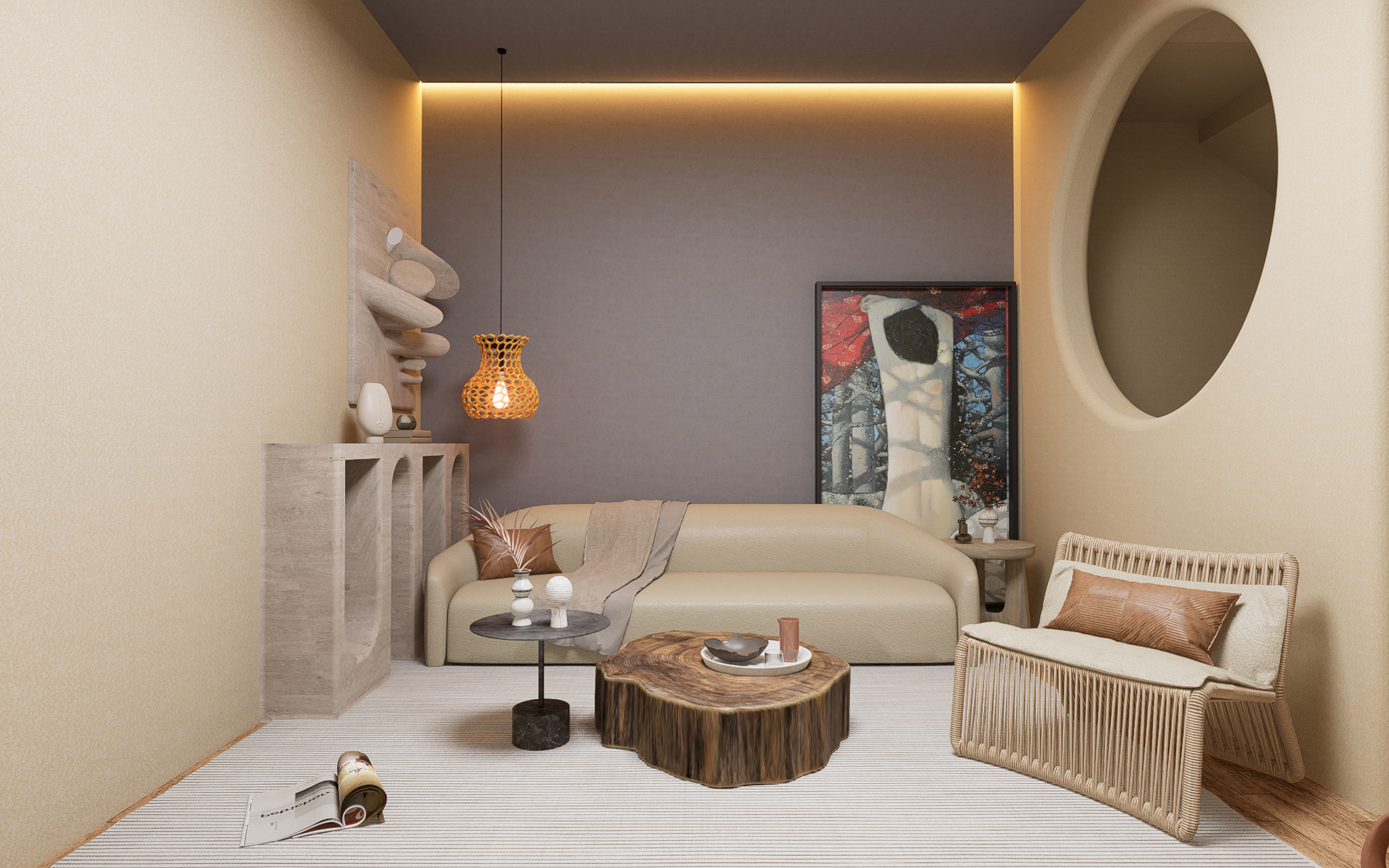 Small house interior-0