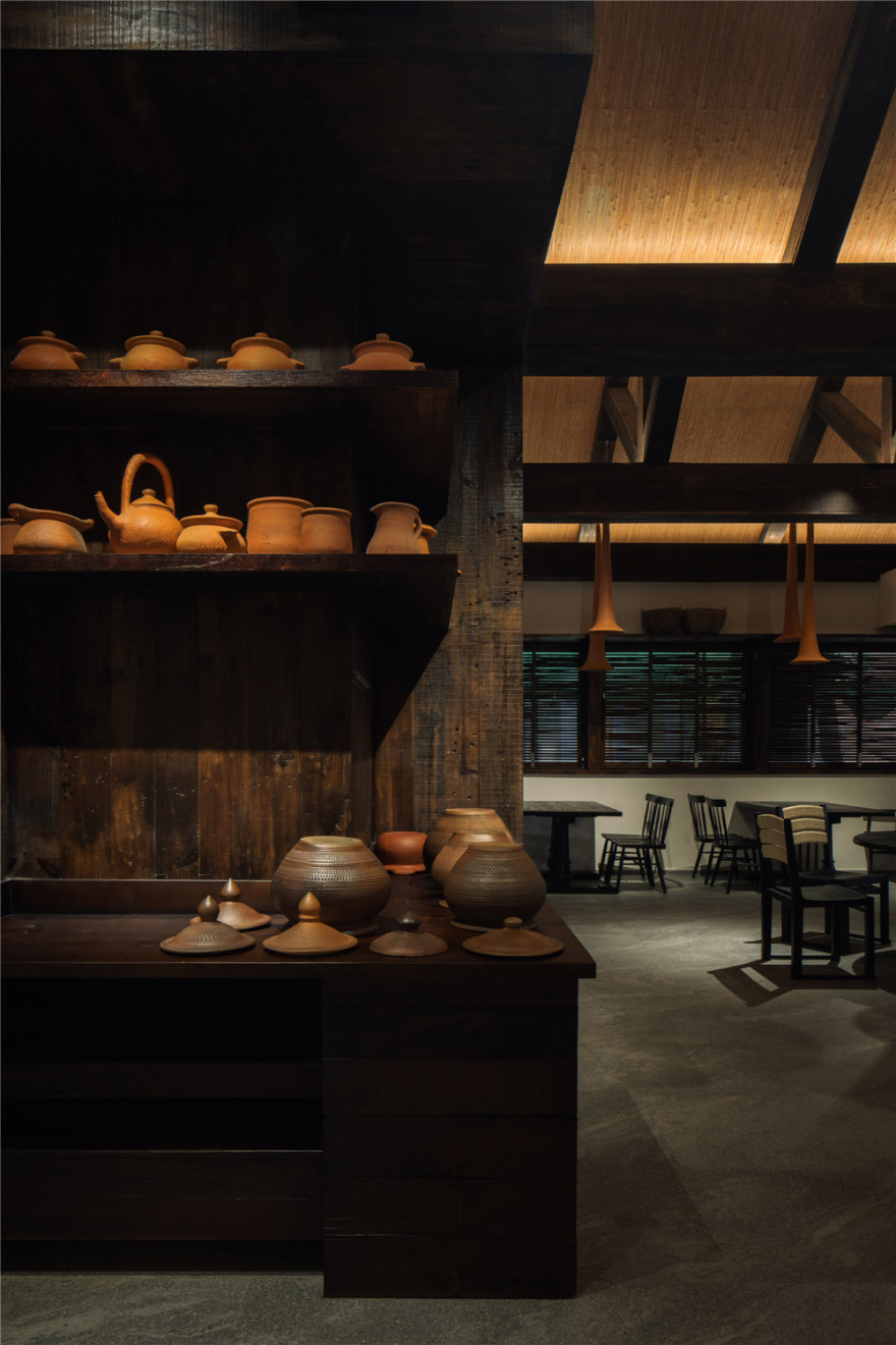 椿楣粉档丨中国西双版纳丨FUNS方糖空间设计顾问-35