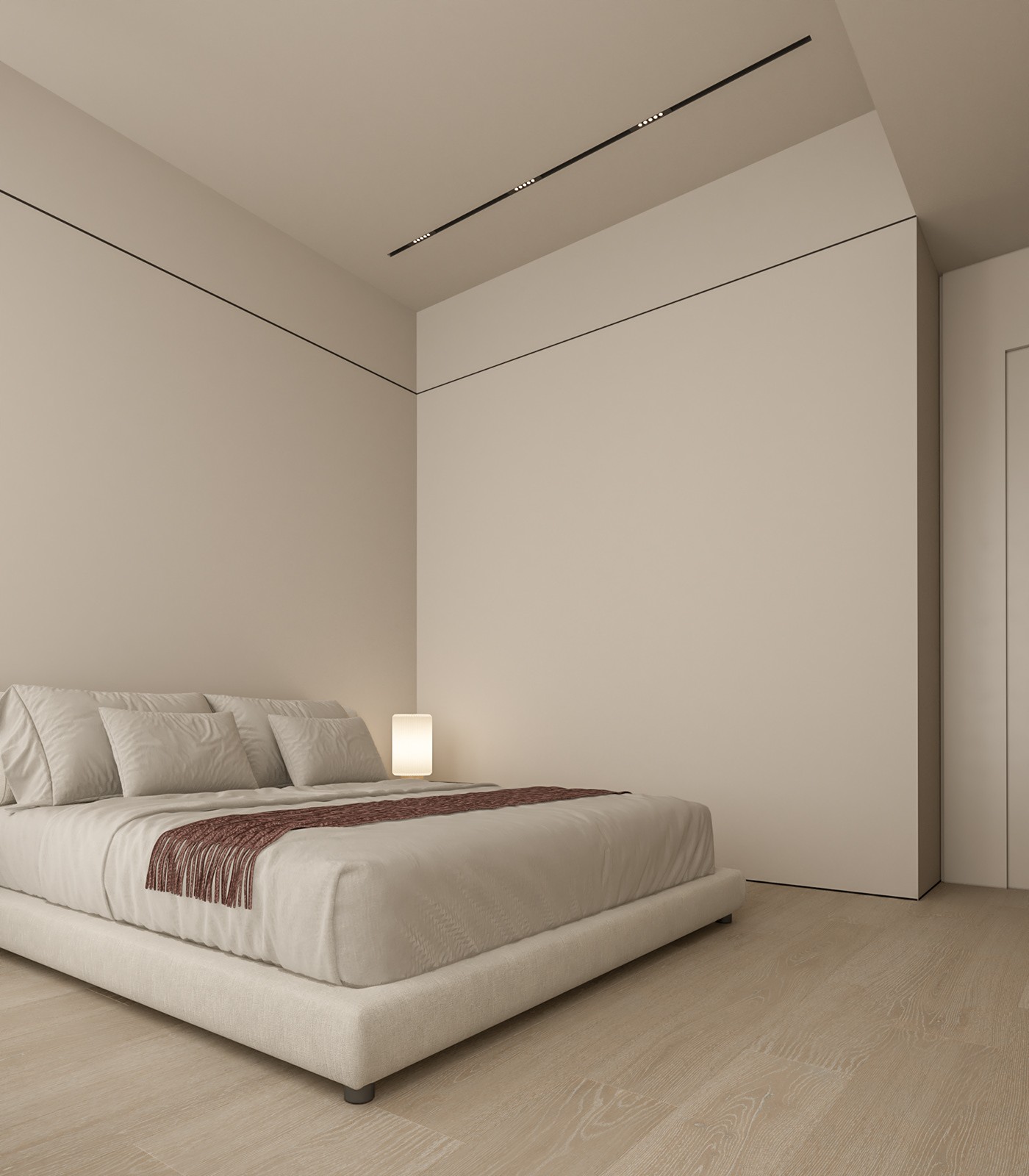 95平现代暖灰系，两居室设计！-10