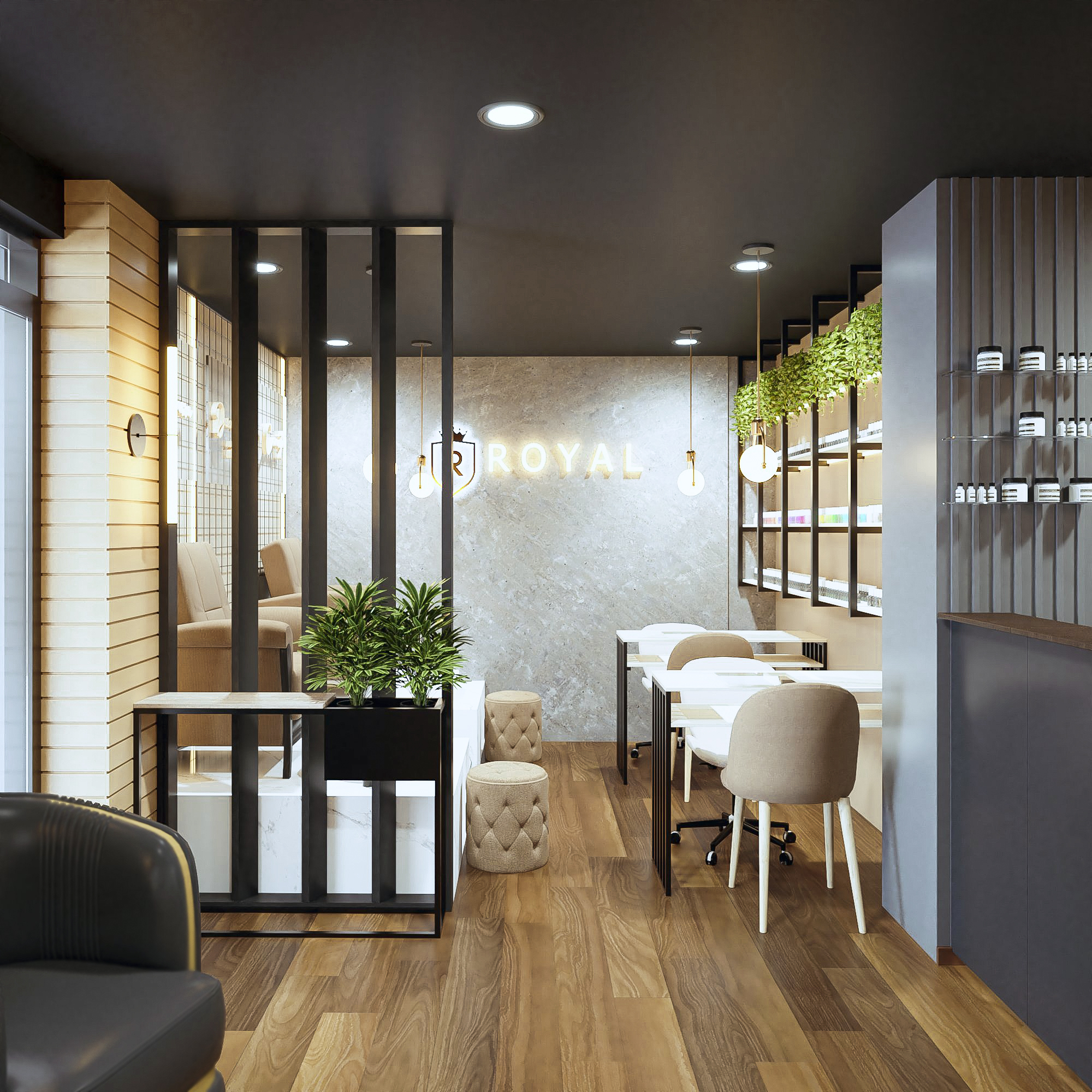 ROYAL BARBERIA STUDIO（皇家理发店工作室）丨Akroarquitectura工作室-7