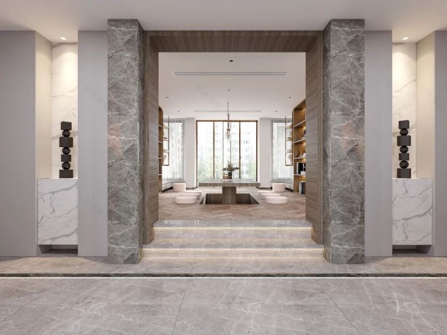 【一鸣设计案例 】918m²别墅大变身,用新中式焕发空间魅力,打造专属空间!-70