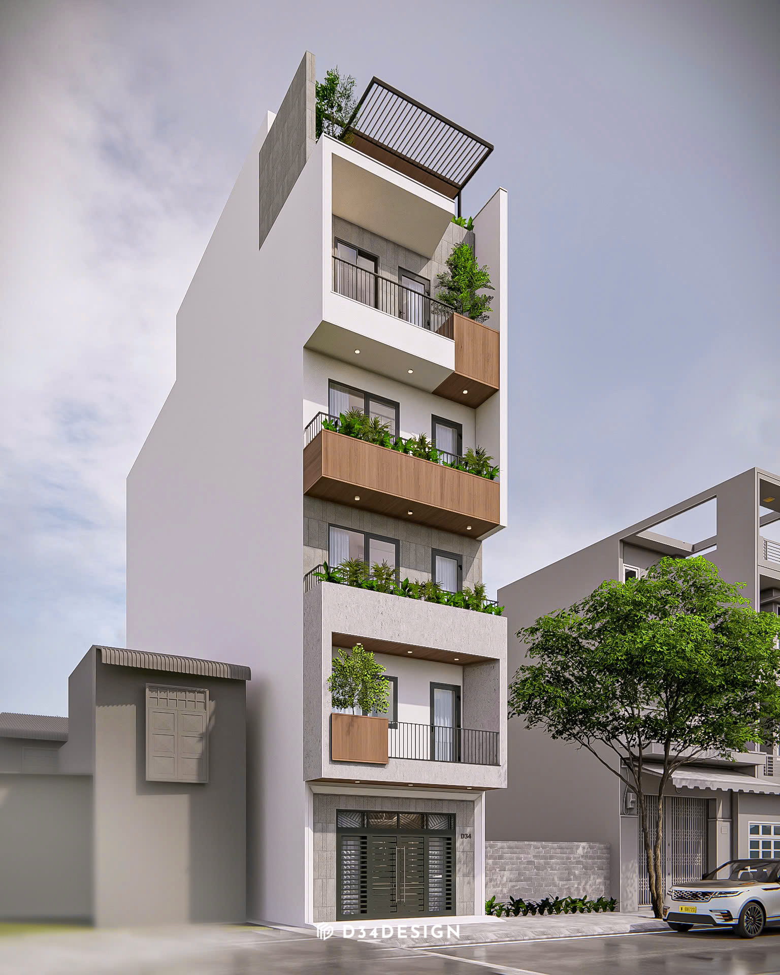 自建房丨Kiến Trúc D34-17