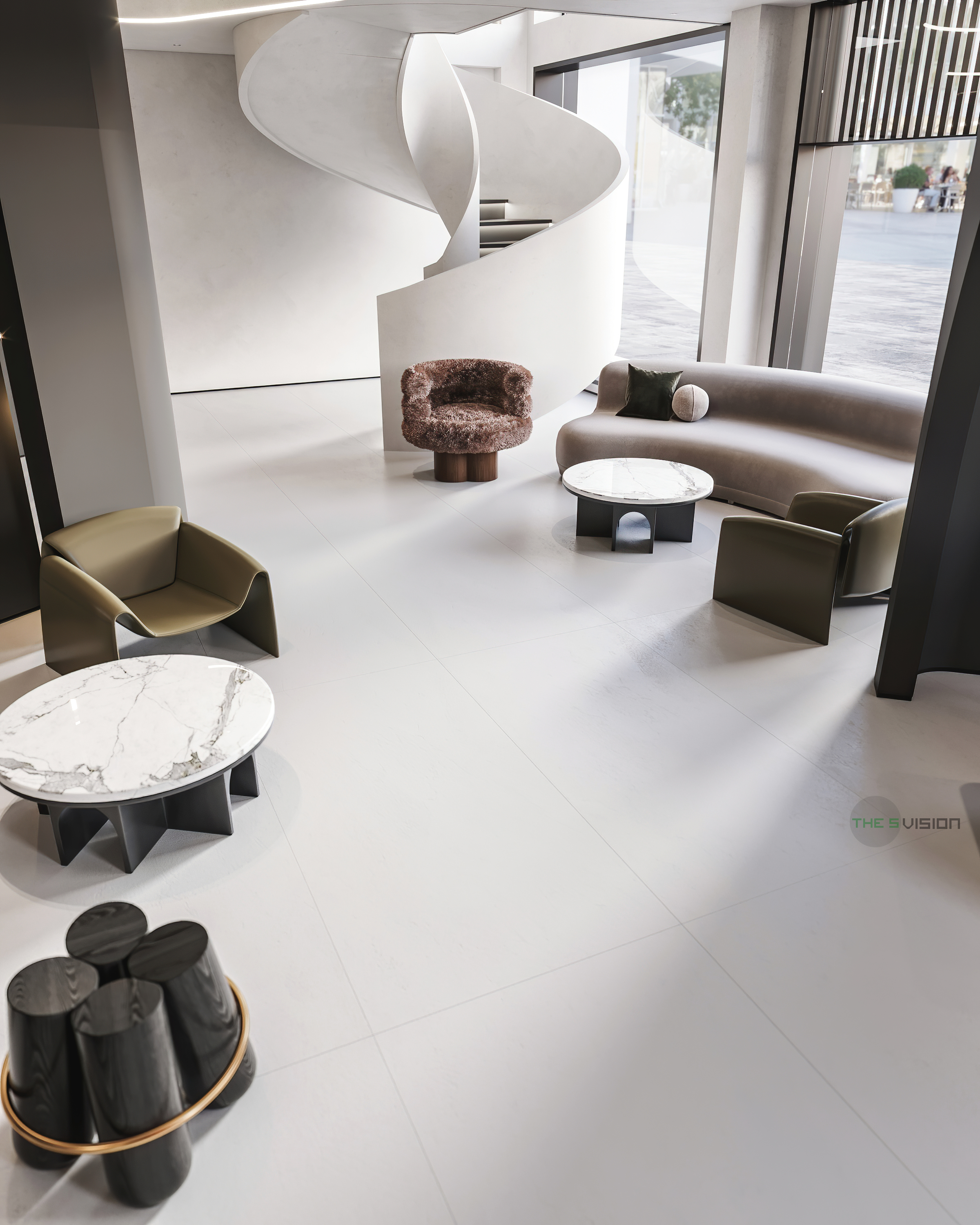 高蒂设计丨摄影店丨极简黑白摄影基地-22