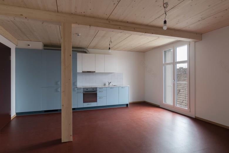 Oliv Brunner Volk Architekten丨Umbau, Renovation und Aufstockung Wohnheim Molkenstrasse丨瑞士-27