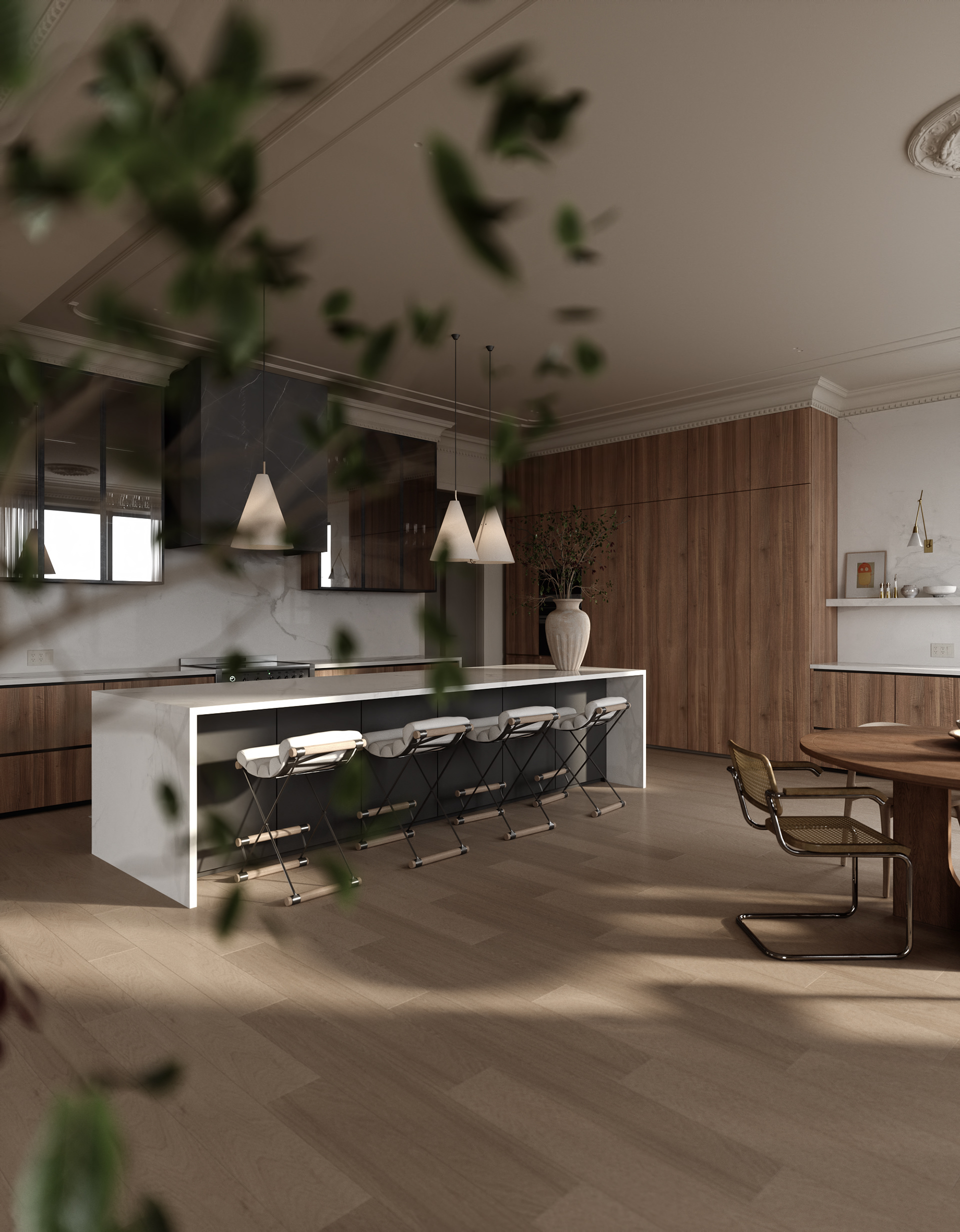 新泽西450平方米住宅室内设计丨美国新泽西丨ADD DESIGN-29