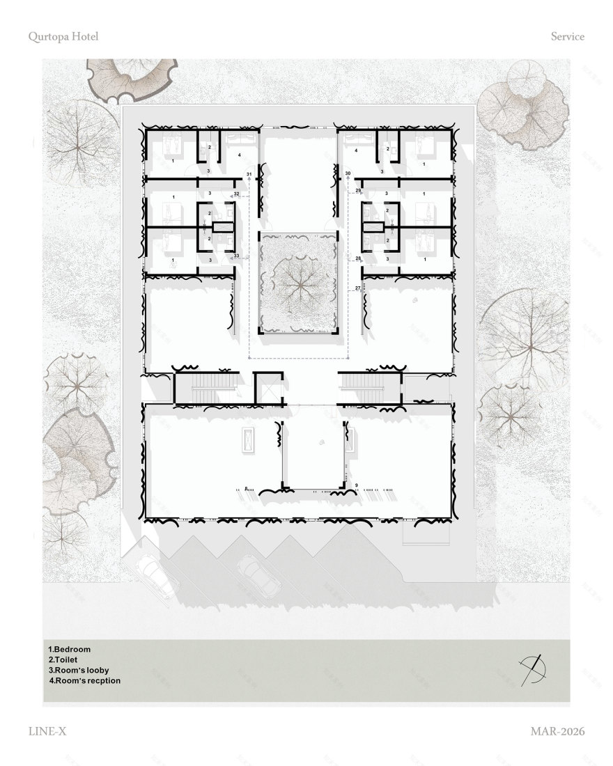 利雅得首都精品酒店丨沙特阿拉伯利雅得丨Line X-18