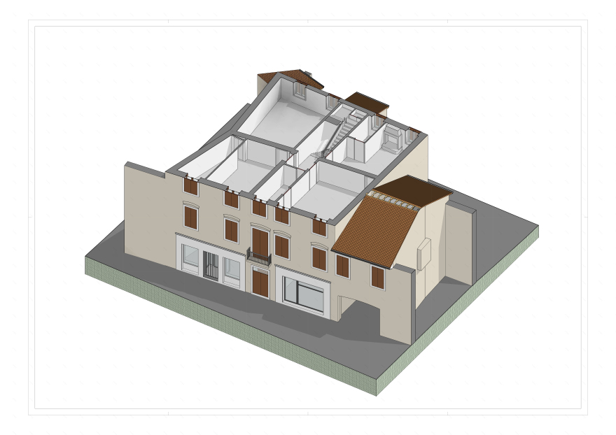 Revit 模型的现有建筑丨意大利-12