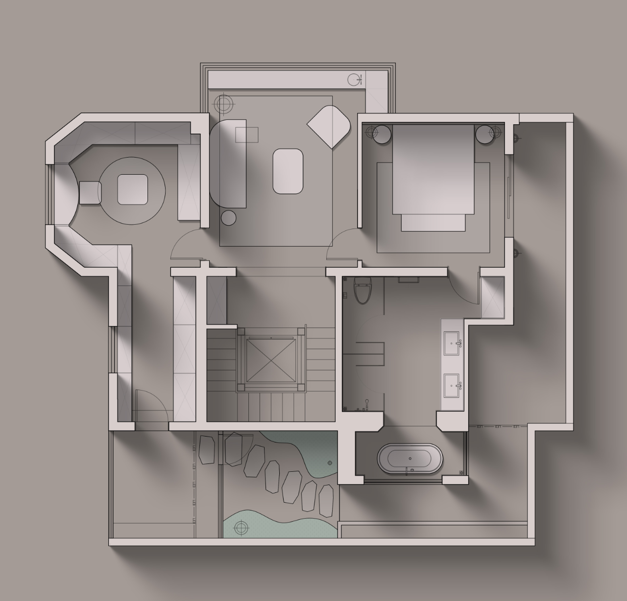 《大地》与《心灵》丨中国重庆丨源松营造-89