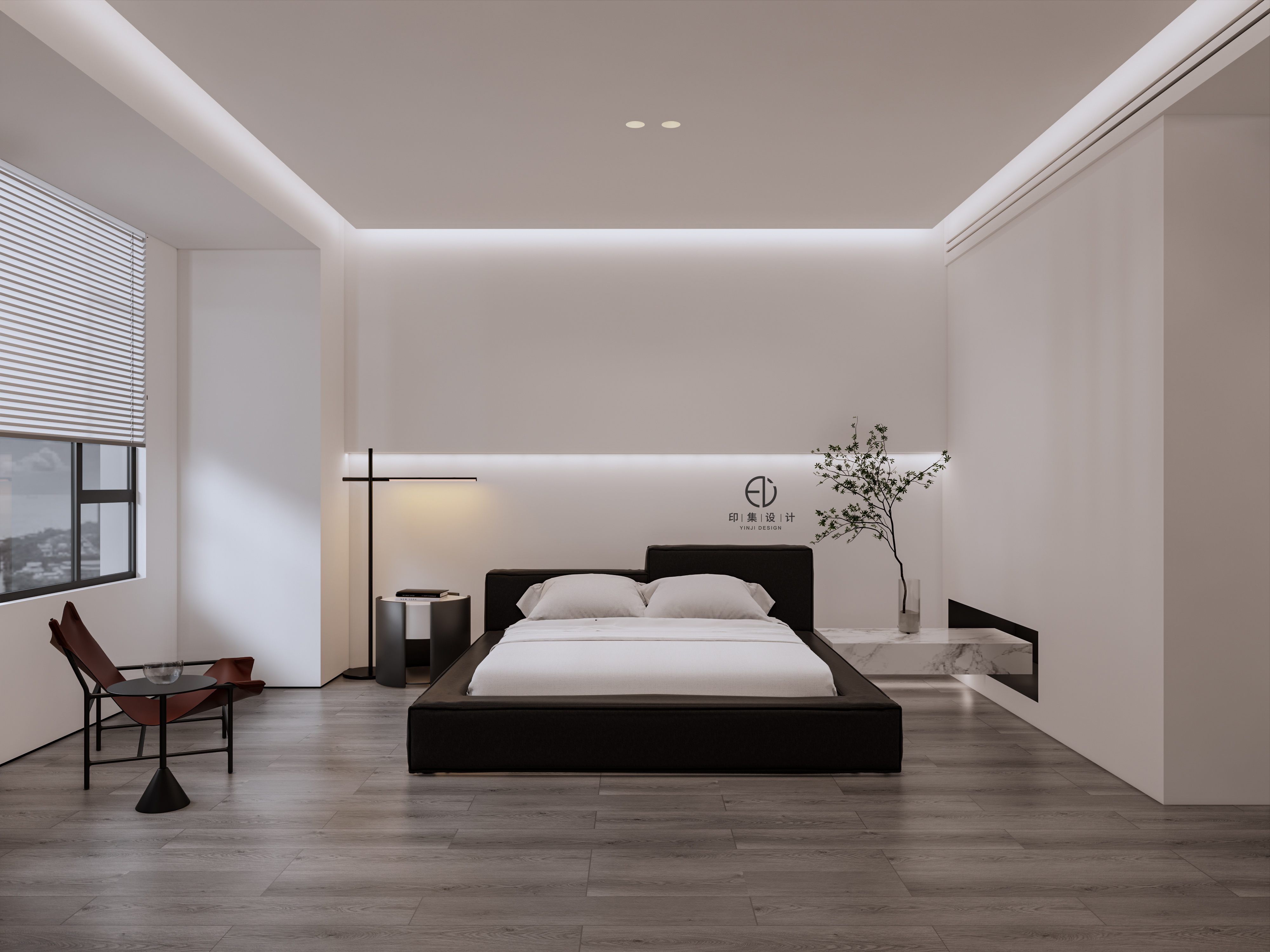 160㎡ 极简黑白灰，凡而不俗，构筑自由-21