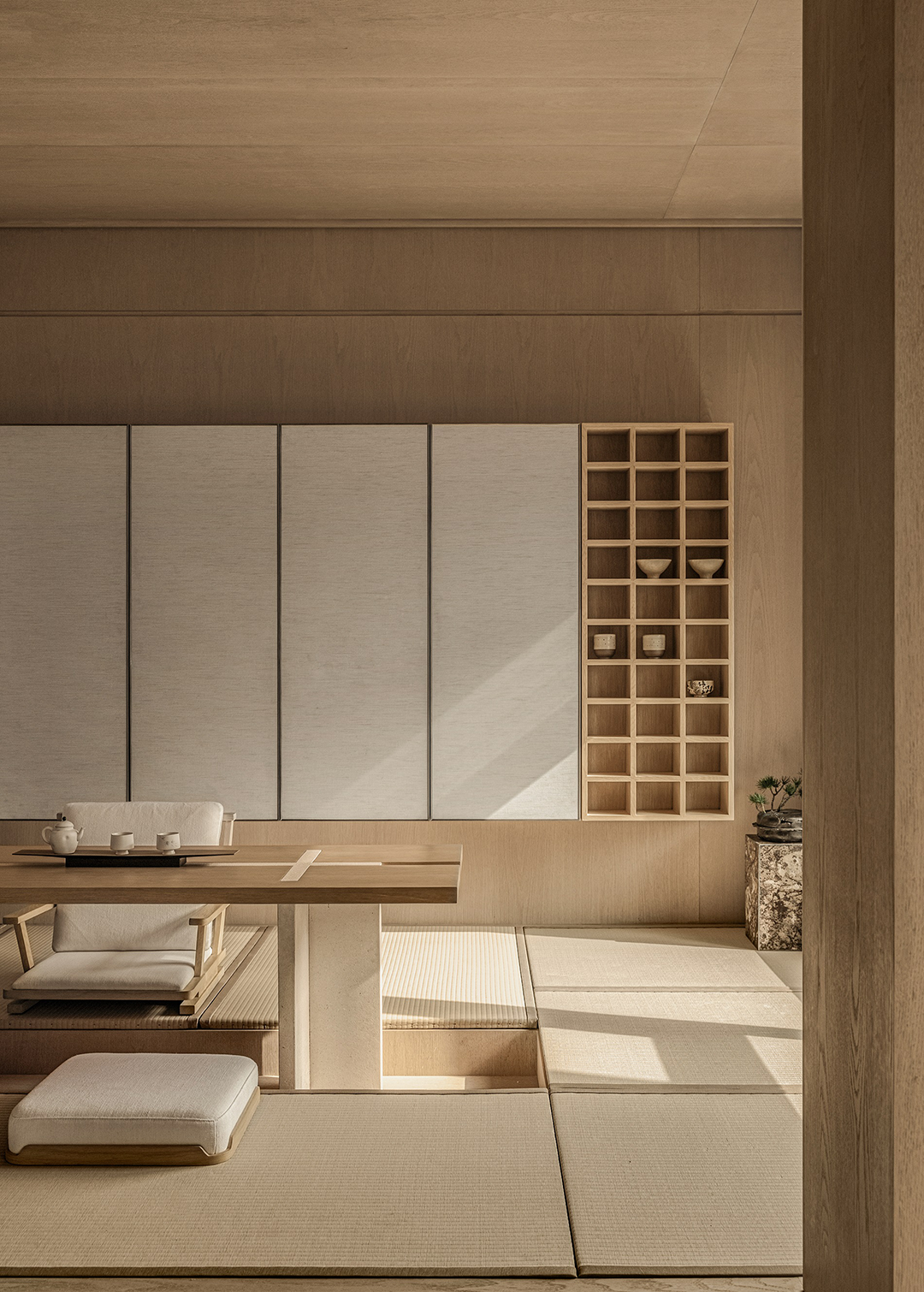 重庆万华麓悦江城碧影溪C户型样板间丨中国重庆丨深圳市盘石室内设计有限公司,万华室内设计中心-0