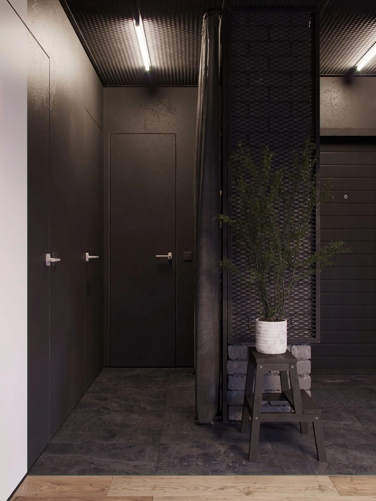 轻工业风 LOFT 住宅设计丨Form8 studio-11