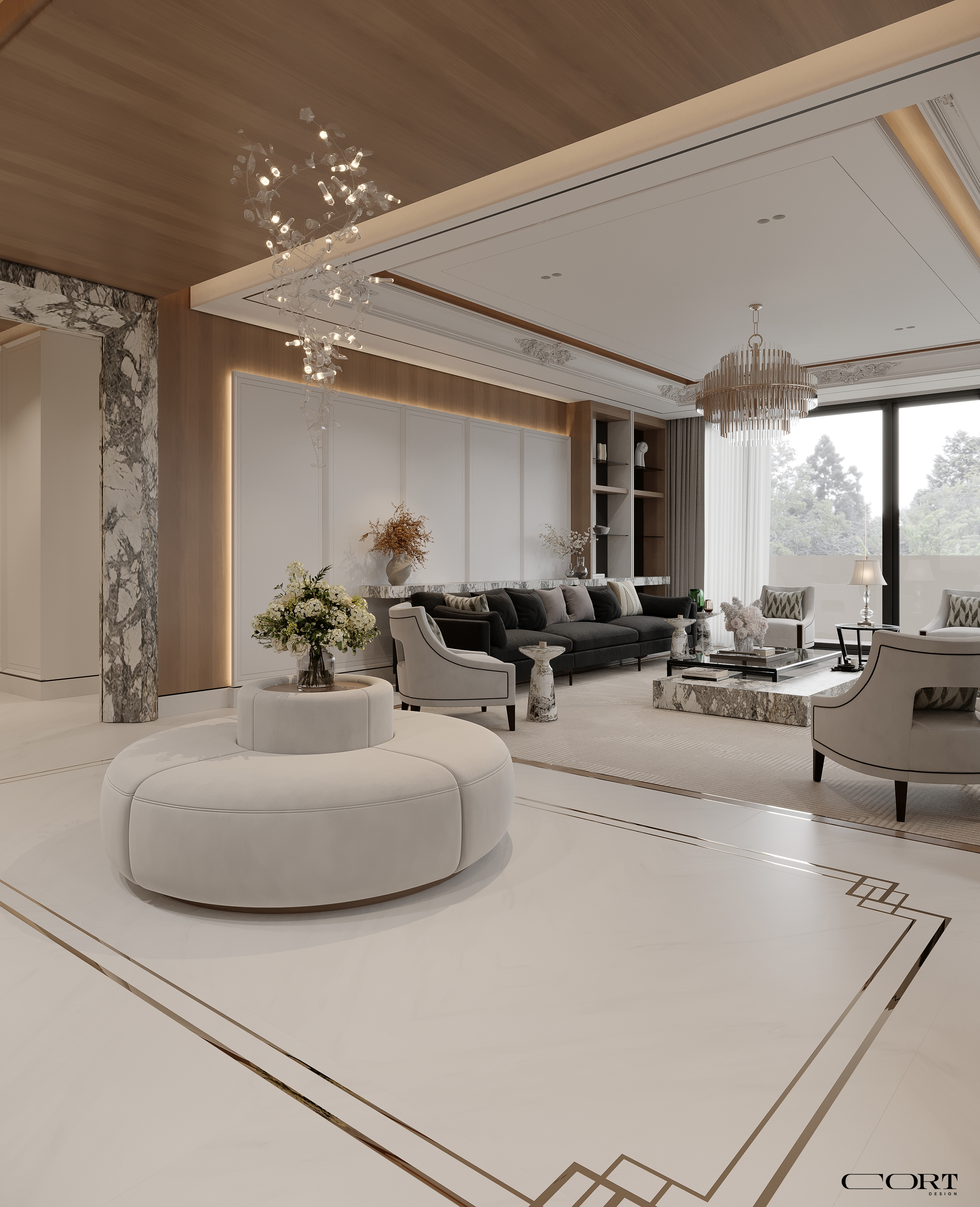 NEO CLASSIC VILLA（新古典别墅）丨沙特阿拉伯利雅得丨CORT Design-6