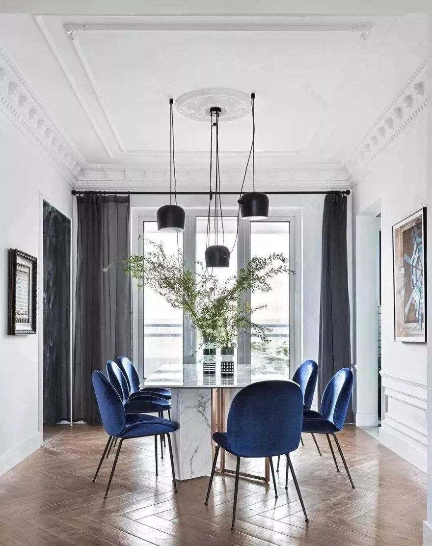 石膏线装饰的魅力 | 如何打造简欧风格的家-60