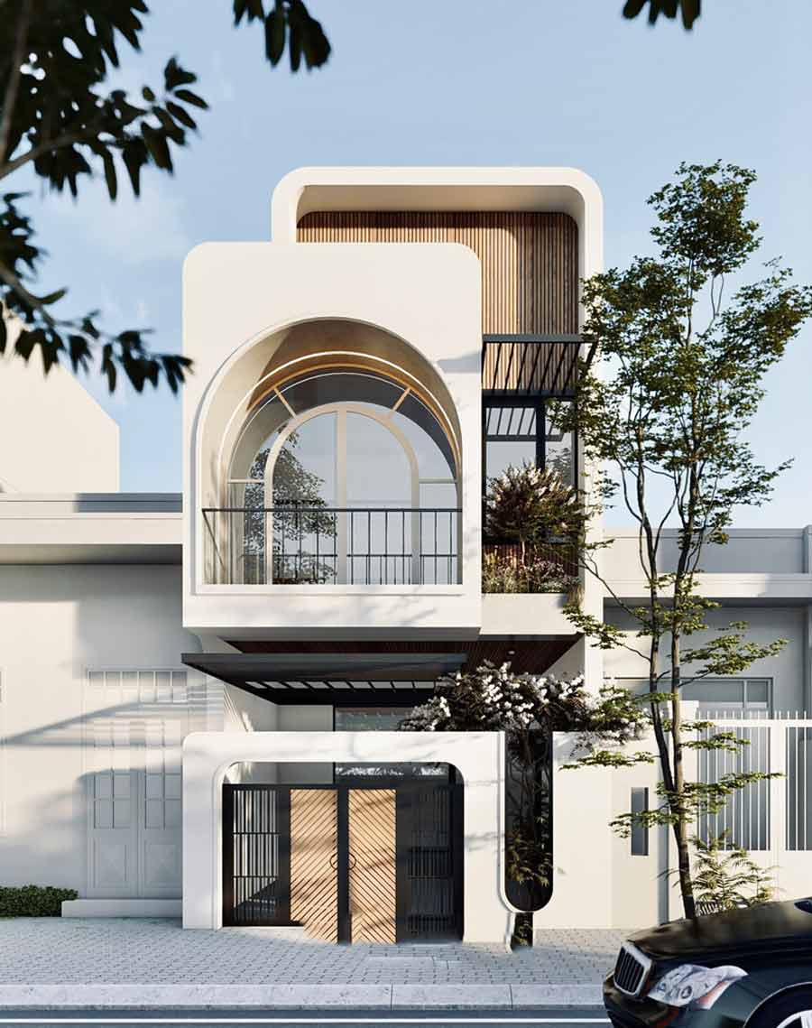 25+ 5·10m 2 层 3 卧室房屋设计案例-7