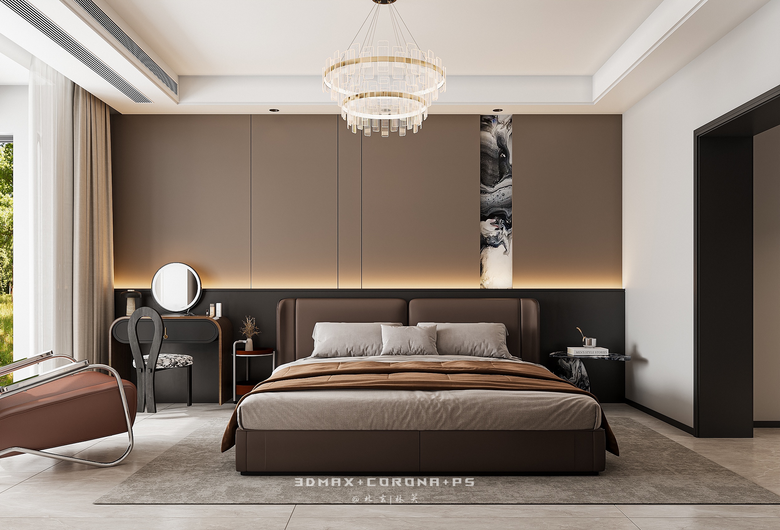 以简驭繁，勾勒现代墅居的高级质感-18