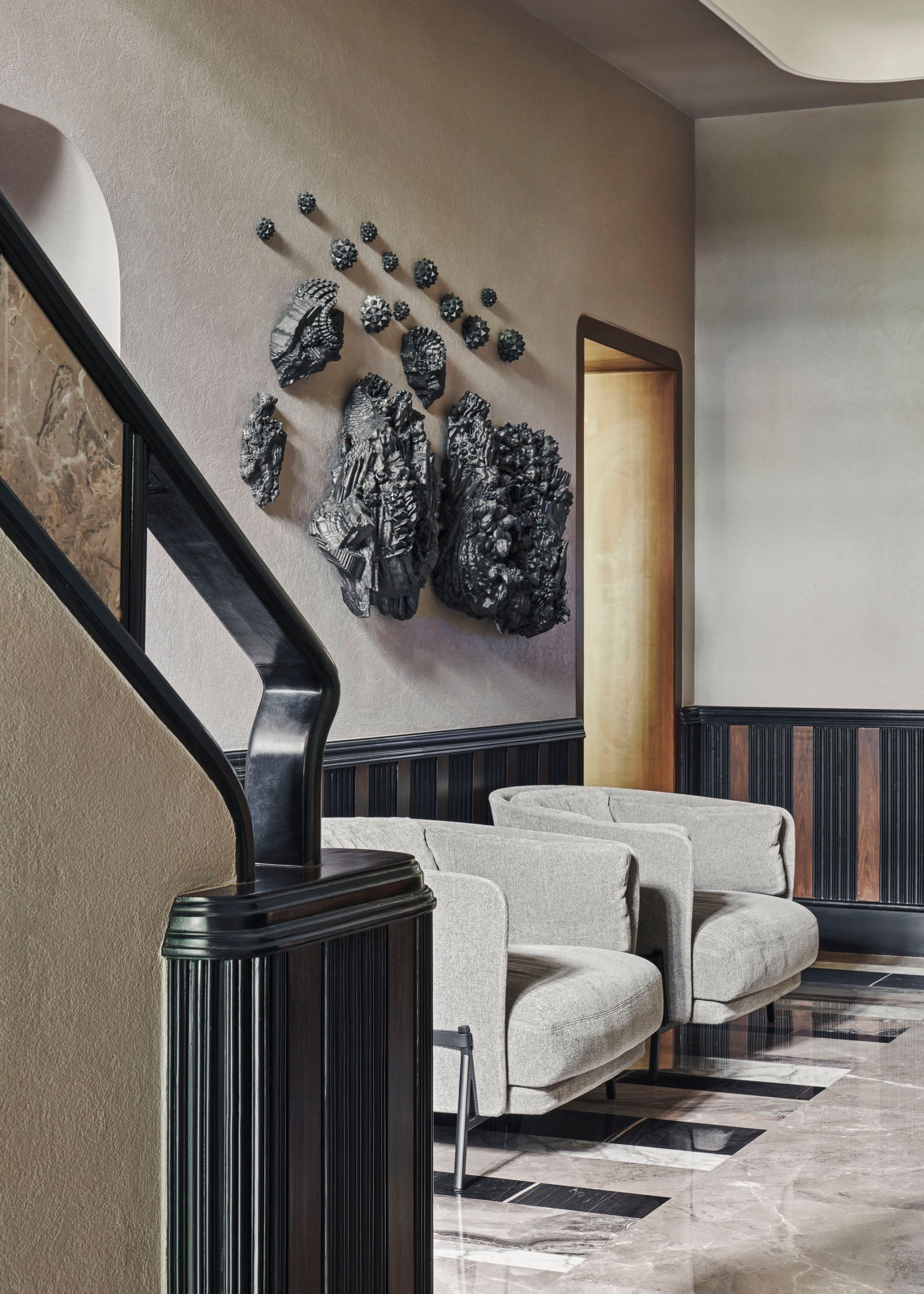 加尔各答一座装饰艺术风格平房的当代改造丨印度加尔各答丨Spaces and Design的Pooja Bihani-22