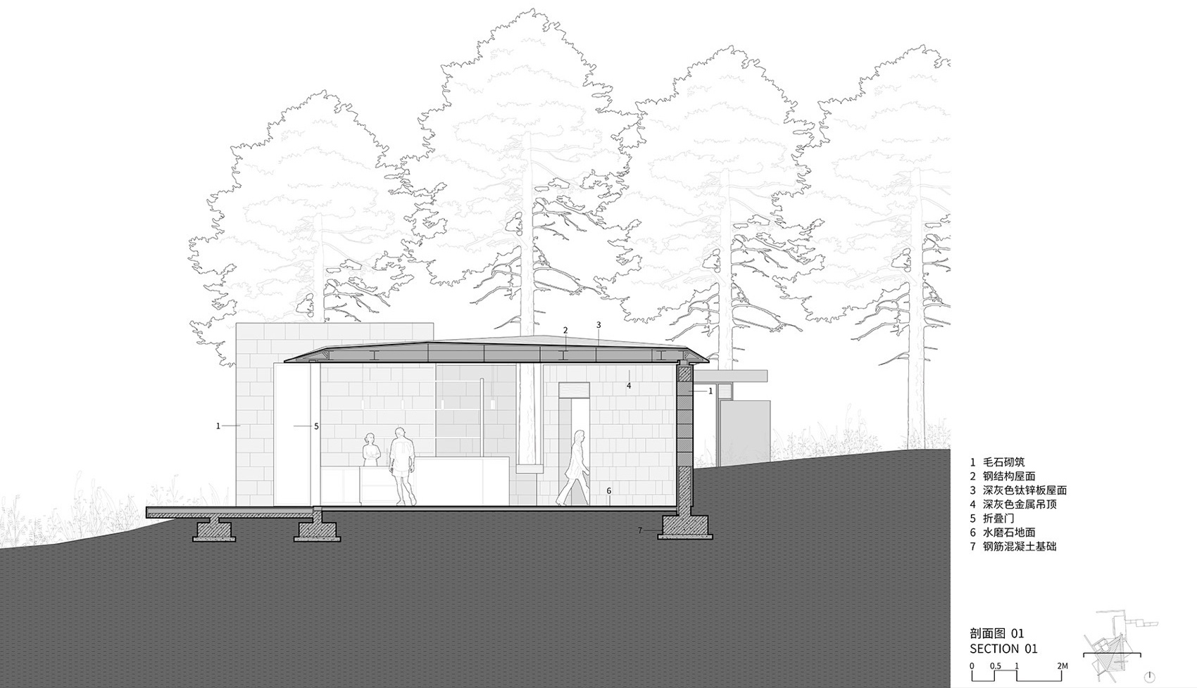 荣成桑干河植物园绿景茶室丨中国威海丨艺合境建筑设计事务所-75