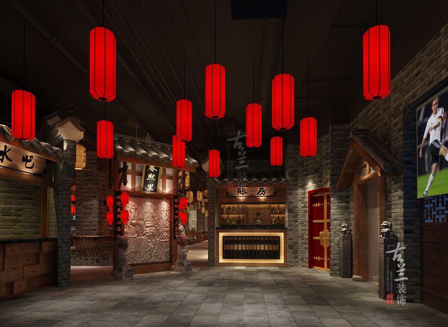 成都春熙里老火锅店(春熙总店)——成都老火锅店装修设计成都火锅概念店设计-6