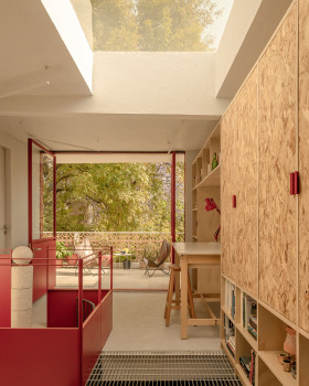 Daniela Riquelme 工作室扩建丨墨西哥墨西哥城丨AMASA Estudio