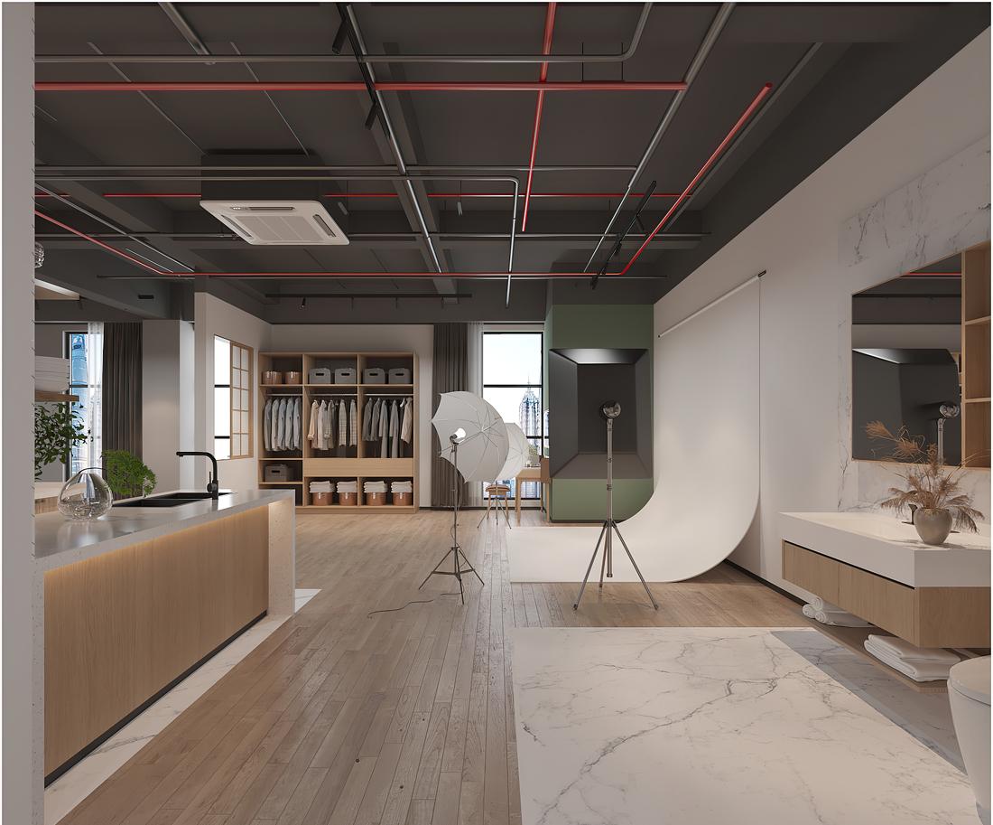 
义乌总部经济园1200平米办公室 -7