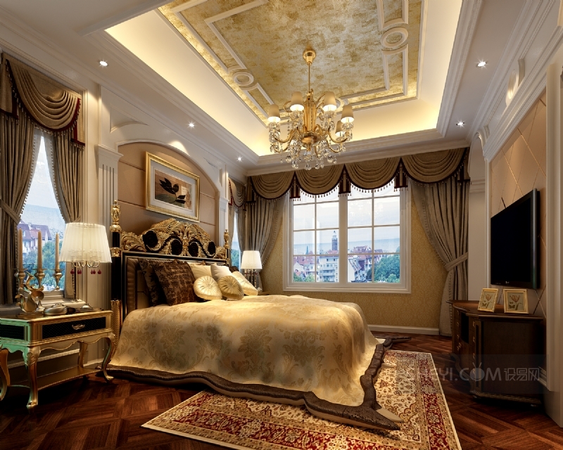 欧陆风邓方华打造豪门府邸别墅设计盛宴-8