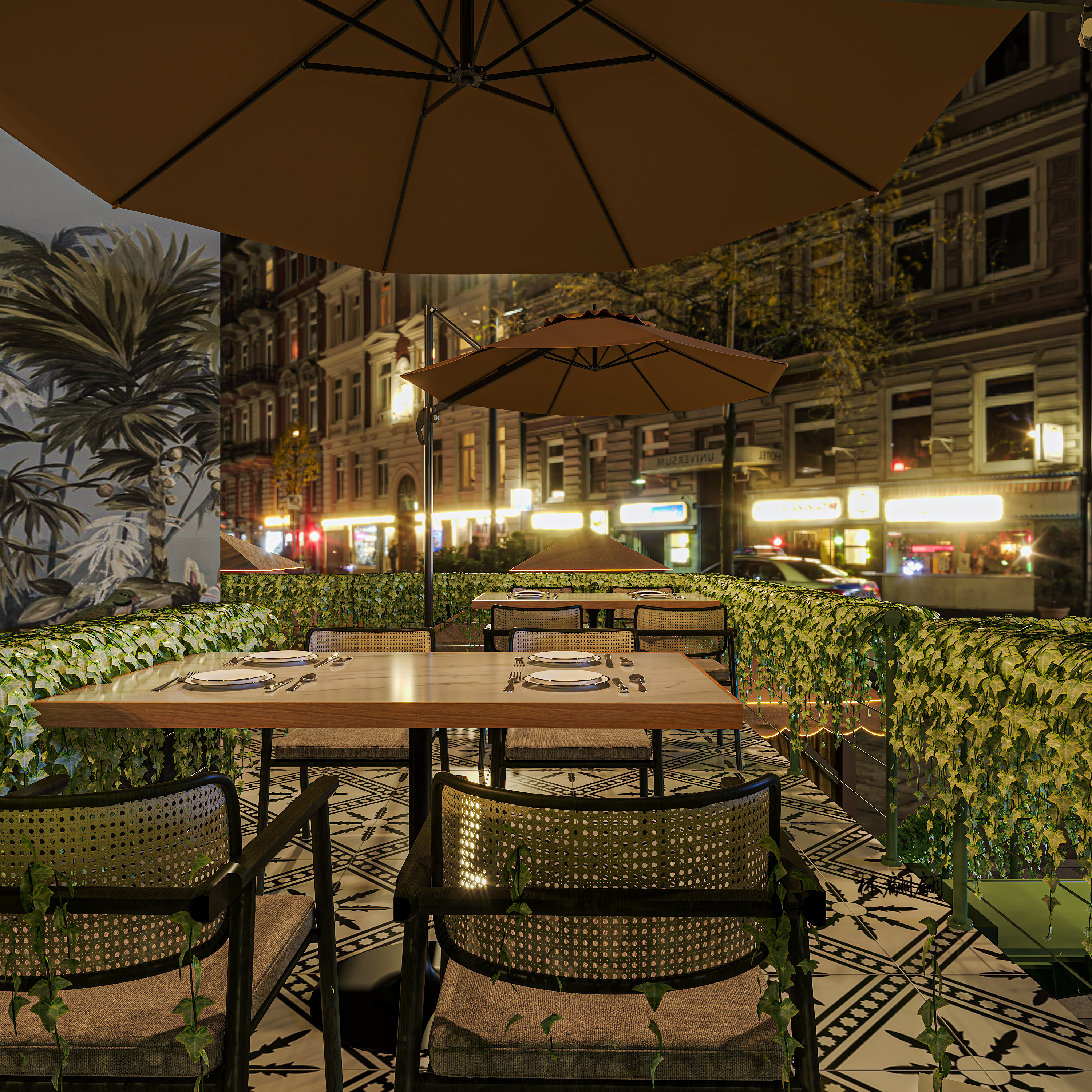 餐饮空间|烤肉店设计-6