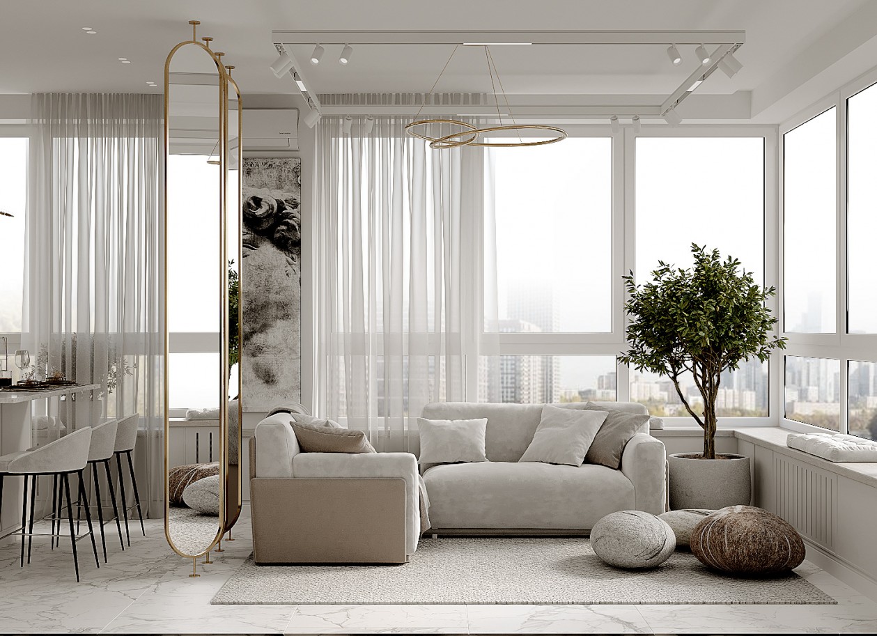 白色系空间设计 简约清心的空灵美！-4