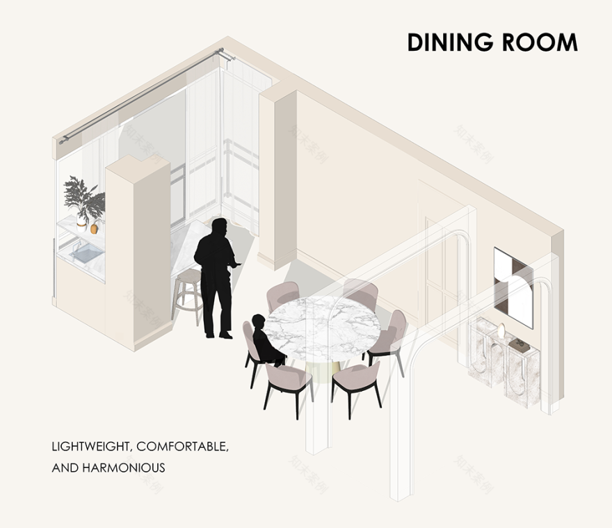 300㎡现代法式大平层设计丨中国上海丨上海示觉室内设计事务所-40