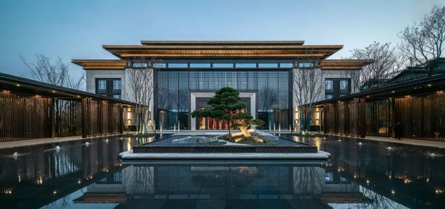 汉华·原上销售中心 | 布鲁盟设计的新中式售楼中心之美-11