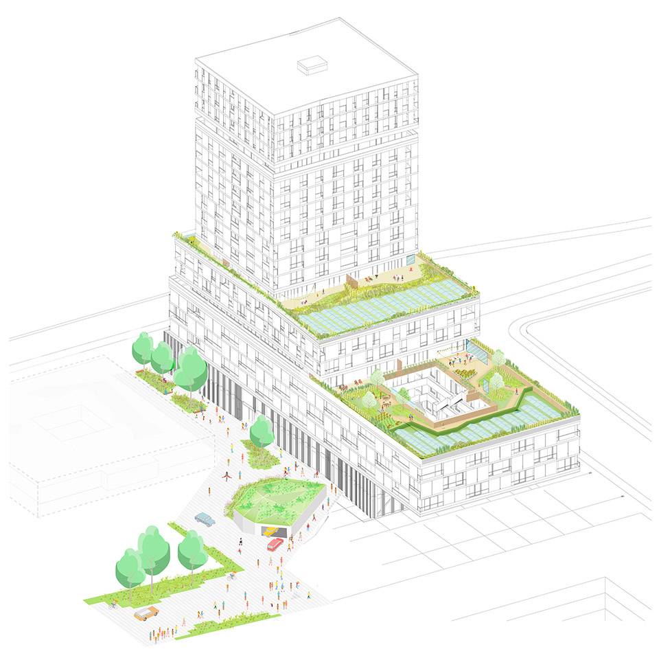 漂浮花园住宅综合体-10